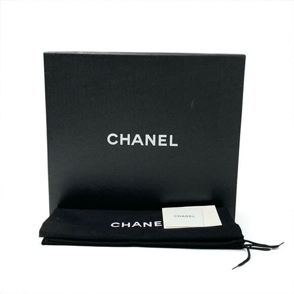 Chanel Sandals Shoes Leather Silver Coco Mark Velcro - Picture 10 of 10